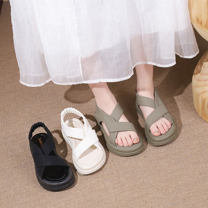 Summer New Style Flat Soled Sports Sandals For Women